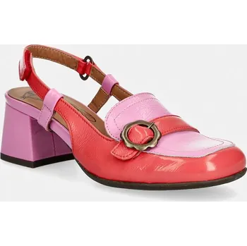 Dámské lodičky Kožené lodičky Fly London PEMY456FLY P145456001 růžová 30X, EUR 39