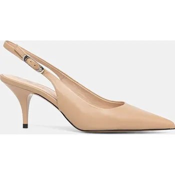 Dámské lodičky Kožené lodičky Answear.LAB LT21-Y2.cjk béžová 80X, EUR 38