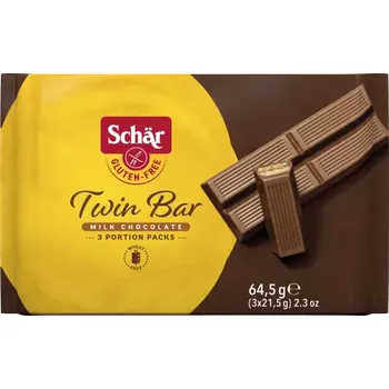 SCHAR Schär Čokoládové twin tyčinky 3x21,5g