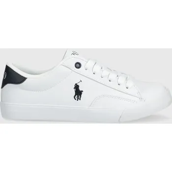 Chlapecké tenisky Dětské sneakers boty Polo Ralph Lauren RF104105 bílá 00X, EUR 39