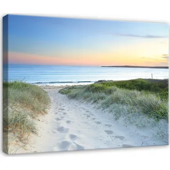Obraz OBRAZ PLÁŽ MOŘE PŘÍRODA KRAJINA DO LOŽNICE OBÝVÁKU NA PLÁTNĚ 40x30