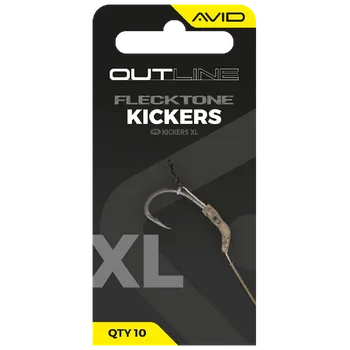 Avid Carp Rovnátka Outline FleckTone Kickers - XL