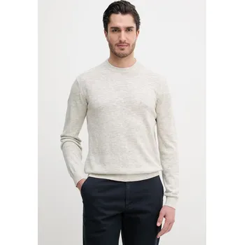 Dámský svetr Svetr s příměsí lnu Barbour Flaxby MKN1712 béžová 01X, vel. M