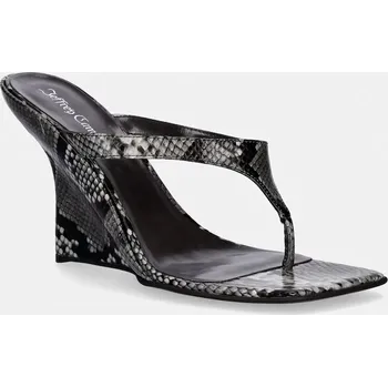 Dámské žabky Kožené žabky Jeffrey Campbell ROMEE U305.02.018 černá 99X, EUR 36