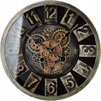 Hodiny Nástěnné hodiny Mondex šedé 8 cm