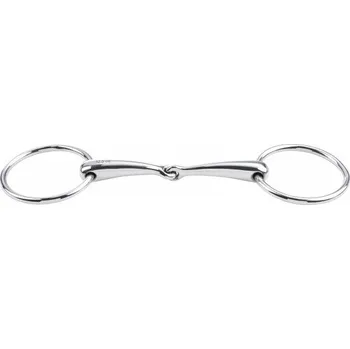 Jezdectví BUSSE Udidlo stihlové jednou lomené Edelstahl BUSSE, 16 mm 9,5 cm