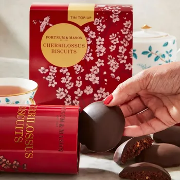 FORTNUM & MASON sušenky CHERRILOSSUS 600g doplňovací balení