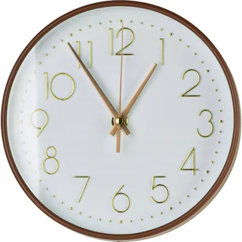 Hodiny Nástěnné hodiny Mondex hnědé 5 cm