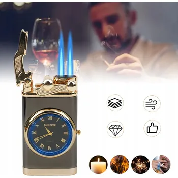 Vrták ZAPALOVAČ VĚTRUODOLNÝ, OPAKOVANĚ PLNITELNÝ ZAPALOVAČ PRO GRILOVÁNÍ - IDEÁLNÍ JAKO DÁREK