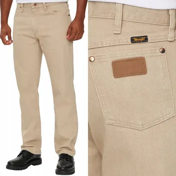 Pánské džíny Wrangler 13MWZ Pánské westernové džíny se zipem, rovný střih, velikost 32/34