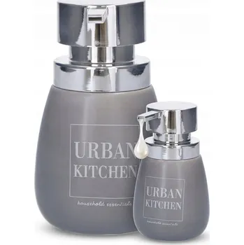 Dávkovač mýdla Ruční dávkovač mýdla stojací Cadro 300 ml šedý