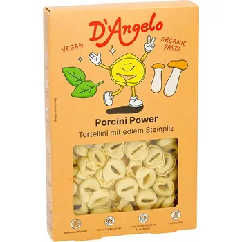 Hotové jídlo D’Angelo Tortellini s hřiby 250 g bio