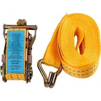 Upínací popruh Upínací popruh s ráčnou 38mm x 6m 2000 kg TRANSPORTNÍ POPRUHY S NAPÍNAČEM