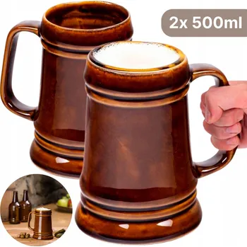 Sklenice Pivní krýgle MyPerfectShop 0,5 ml 2 ks