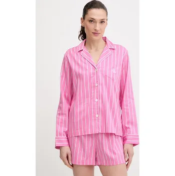 Dámské pyžamo Pyžamo Lauren Ralph Lauren ILN12489 růžová 30A, vel. S