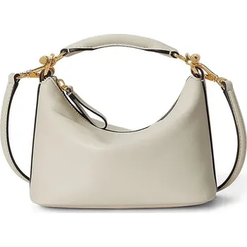 Kabelka Kožená kabelka Lauren Ralph Lauren 431P10531 bílá 00X, vel. ONE SIZE