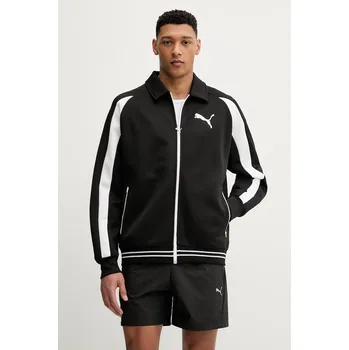 Pánská mikina Mikina Puma Relaxed big cat 634400 černá 99X, vel. S