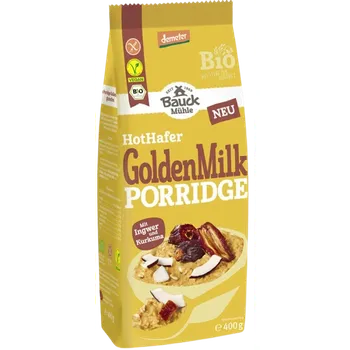 Bauckhof Ovesná kaše s kurkumou a zázvorem 400 g bio DEMETER