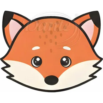 Textilní nažehlovací páska Dante Nažehlovačka Liška - 12 x 10 cm