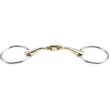 Jezdectví BUSSE Udidlo stihlové dvakrát lomené Kaugan®-Shaped BUSSE, 16 mm 12,5 cm