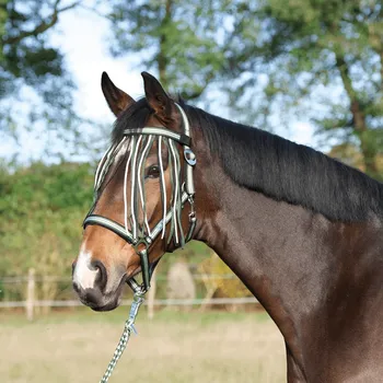 Sport BUSSE Třásně proti hmyzu Visby BUSSE, fresh olive/black/white PONY