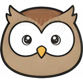 Textilní nažehlovací páska Dante Nažehlovačka Sova - 6 x 5 cm