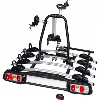 Nosič kol Nosič jízdních kol na háček pro 4 jízdní kola Steinhof VETURO 4 60 kg