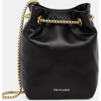 Kabelka Kožená kabelka Trussardi I065E200123N černá 99X, vel. ONE SIZE