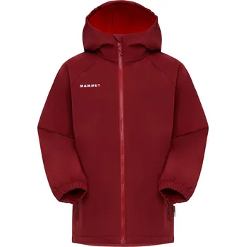 Sport Mammut Mammut Ultimate Comfort SO Hooded Jacket Kids Barva + velikost: Červená - 116