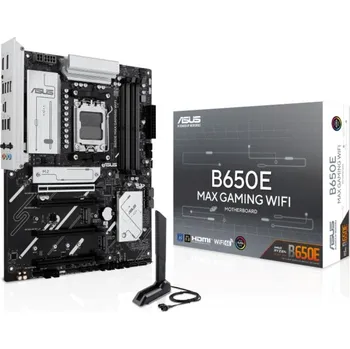 Základní deska ASUS MB Sc AM5 B650E MAX GAMING WIFI, AMD B650, 4xDDR5, 1xDP, 1xHDMI, WiFi
