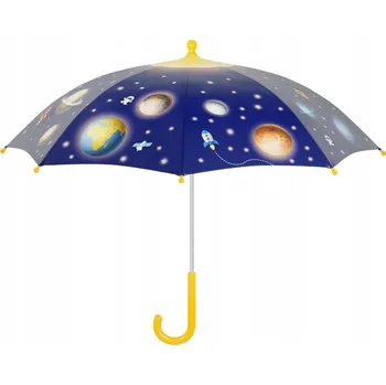 Deštník Esschert Design automatický skládací deštník, modrý