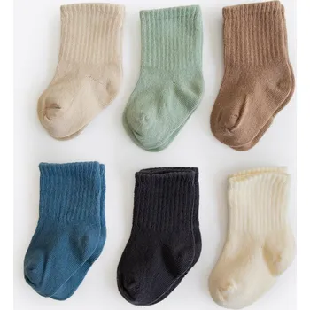 Hnízdečko pro miminko kitikate 6 PÁRŮ - DĚTSKÉ PONOŽKY_S99853 Velikost: 12 - 24 MĚSÍCŮ