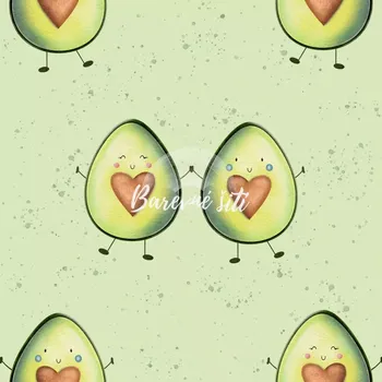 Úplet, Avokádíčka na zelenkavé (E) (Top kvalitní úplet Bella digitisk)