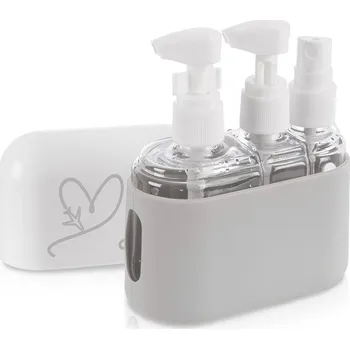 Kosmetická taška Cestovní lahvičky na kosmetiku V POUZDRU, 4 el.