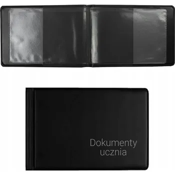 BIURFOL Obal na žákovskou knížku malý černý