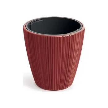 Květináč Květináč ORO 23,9 cm - barva: retro červená