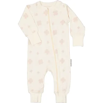 Chlapecké pyžamo Bambusové rostoucí pyžamo (overal) Beige Clover Geggamoja Velikost: 74/80