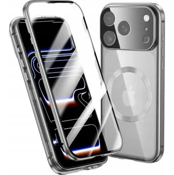 Pouzdro na mobilní telefon Erbord pro Apple iPhone 17 Pro Max stříbrný