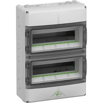 Rozvaděč Spelsberg Univerzální skříň, řada: AK 28 IP65 barva Šedá IK08 barva Průhledné Polykarbonát 450 mm 155 mm 315 mm