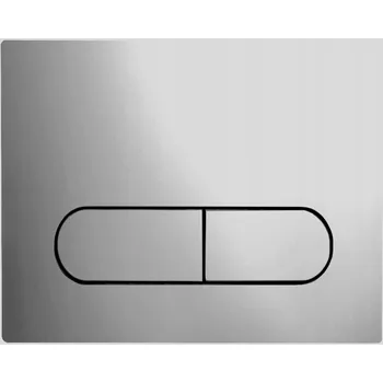 Splachovací tlačítko Splachovací tlačítko pro WC Aquatech stříbrné