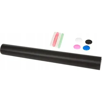 Magnetická černá tabule na psaní magnety křída samolepka 70 x 45 cm