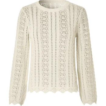 Dámský svetr esmara® Dámský pletený svetr (bílá, L (44/46))