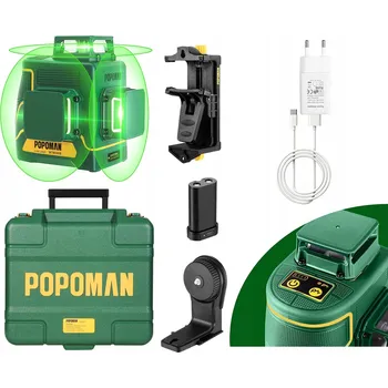 Měřící laser Křížový laser Alepow X12, dosah 45 m