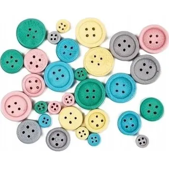 Knoflík Knoflíky 01 - Pastelové