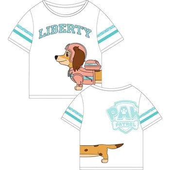 Dívčí tričko Tričko Tlapková Patrola, dívčí tričko LIBERTY, vel. 116-128cm Velikost: 122cm