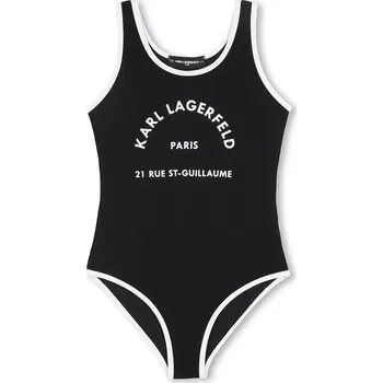 Dámské plavky Jednodílné dětské plavky Karl Lagerfeld Z31113.156.162 černá 99X, vel. 162