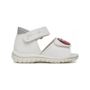 Dívčí sandály Primigi dětské sandály z přírodní kůže bílé velikost 19