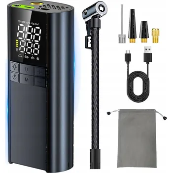 Kompresor KOMPRESOR AUTOBATERIE PNEUMATIKA HUSTILKA NA KOLO ELEKTRICKÁ