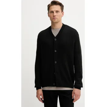 Dámský svetr Kardigan s příměsí vlny Armani Exchange XM001914.AF14008 černá 99A, vel. M