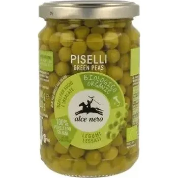 Příloha Alce Nero Hrášek vařený 300g bio